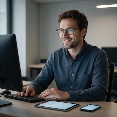 Office or Degressive Lenses: Our Tips for Screen Comfort
